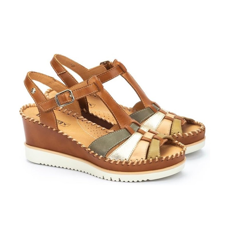 Cuñas Mujer Pikolinos W3z-1836 Cuero