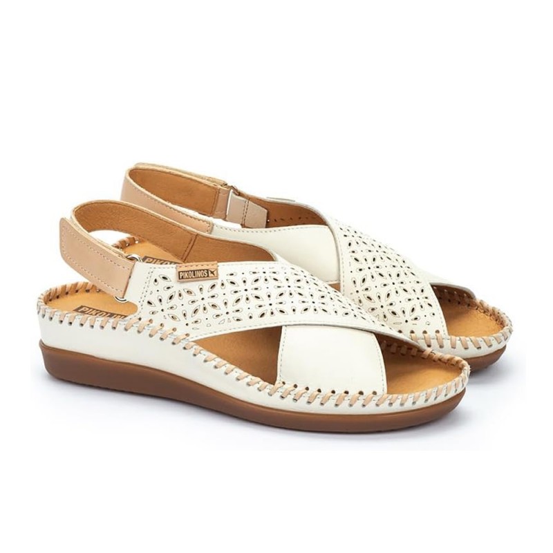 Cuñas Mujer Pikolinos W8k-0848 Beig