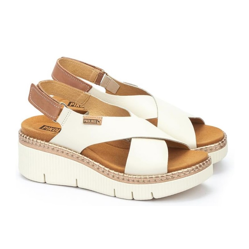 Cuñas Mujer Pikolinos W0k-0606 Beig