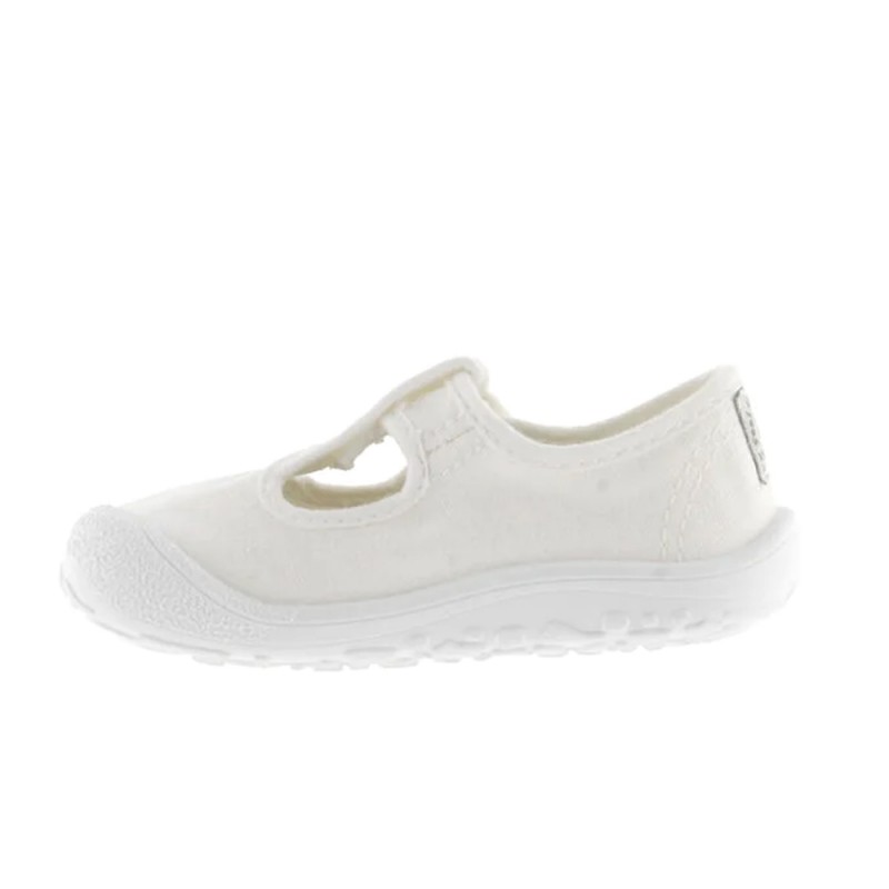 Zapatillas Lona Ba Niña Victoria 1370108 Blanco