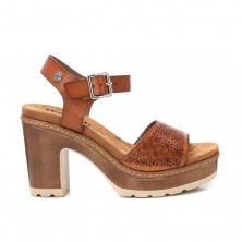 Sandalias de tacón Mujer Refresh 172781 Camel