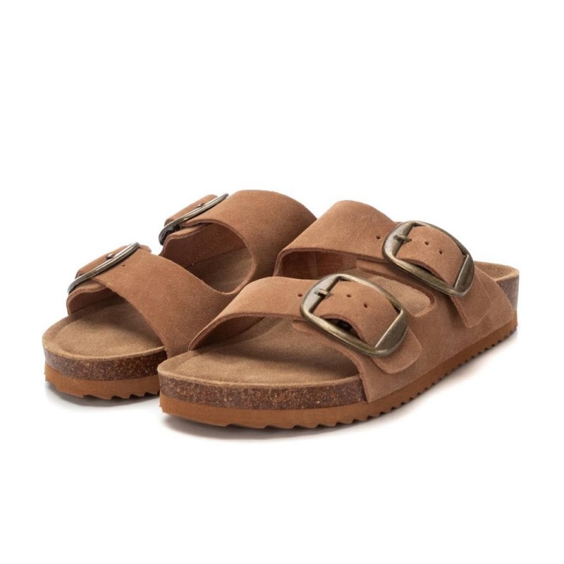 Sandalias Planas Mujer Xti 144039 Camel