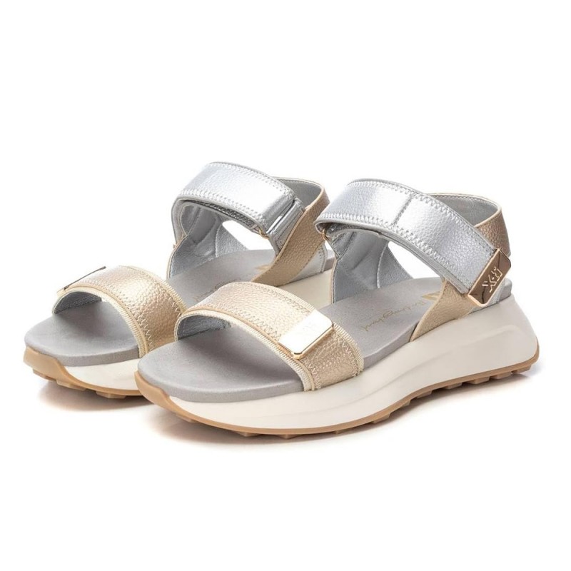 Sandalias Planas Mujer Xti 143874 Oro