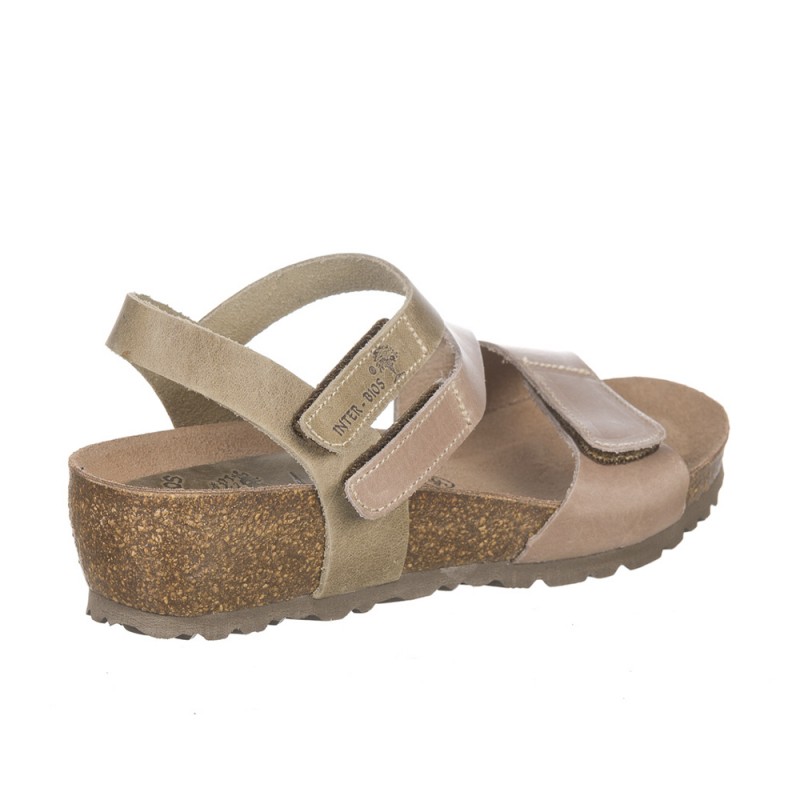 Cuñas Mujer Inter-bios 5378 Beig-kaki