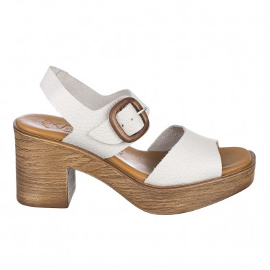 Sandalias de tacón Mujer Zapp 930 Beig