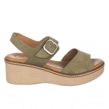 Cuñas Mujer Zapp 2661 Kaki
