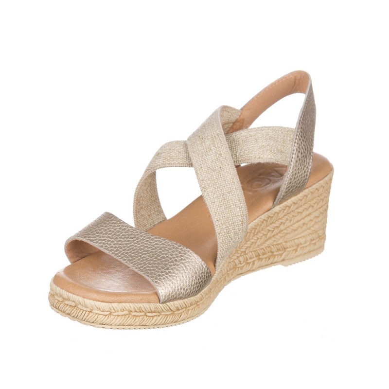 Cuñas Mujer Zapp 1110 Oro