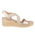 Cuñas Mujer Zapp 1110 Oro