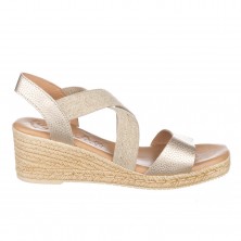 Cuñas Mujer Zapp 1110 Oro