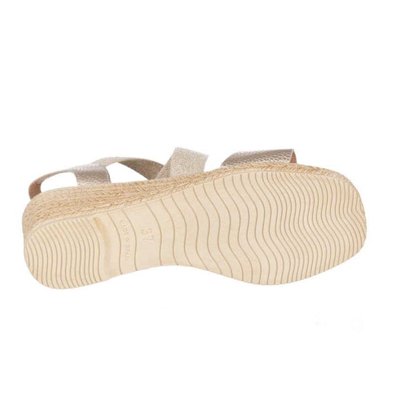 Cuñas Mujer Zapp 1110 Oro