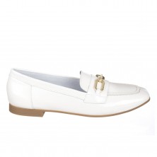 Mocasines Mujer Pitillos 10474 Blanco