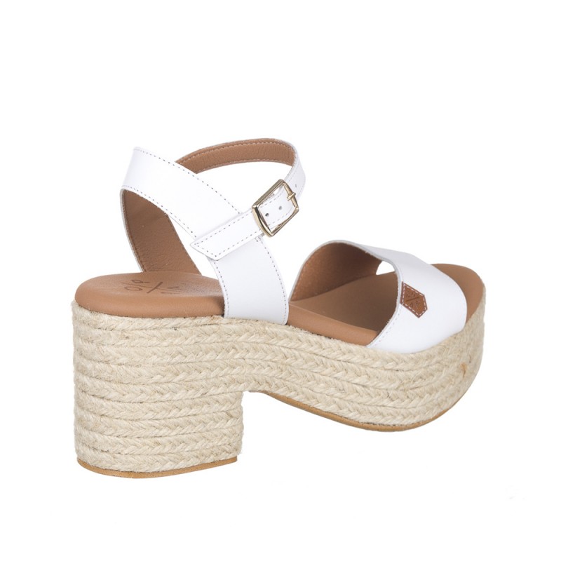 Sandalias de tacón Mujer Popa Arale Blanco