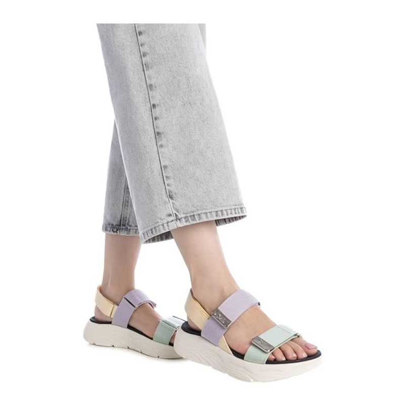 Sandalias Planas Mujer Xti 144073 Turquesa