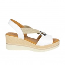 Cuñas Mujer Zapp 1612 Blanco