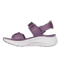 Sandalias Planas Mujer Skechers 119465 Morado