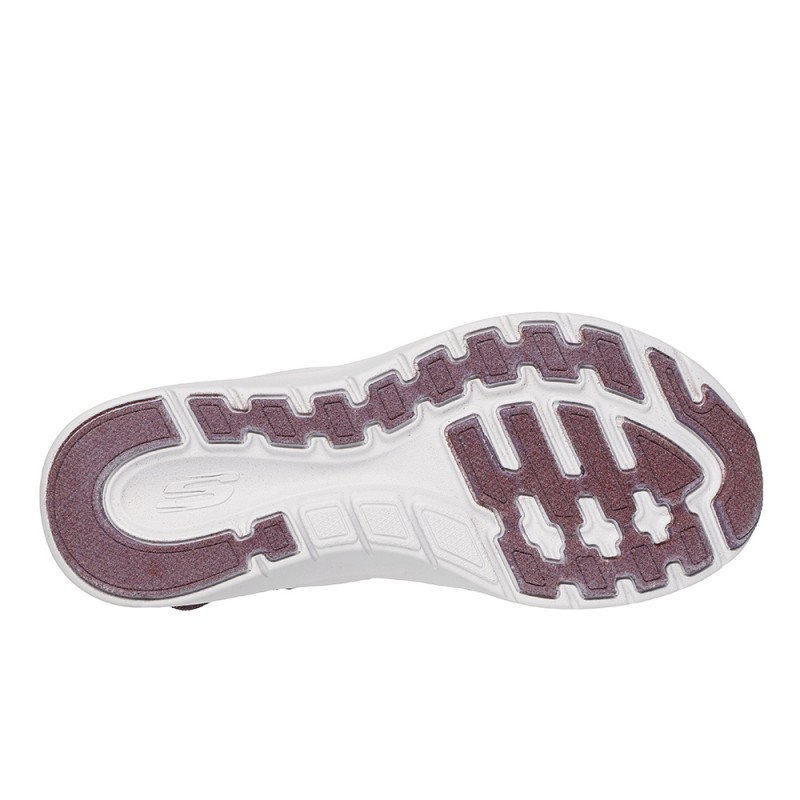 Sandalias Planas Mujer Skechers 119465 Morado
