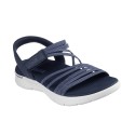 Sandalias Planas Mujer Skechers 141473 Marino