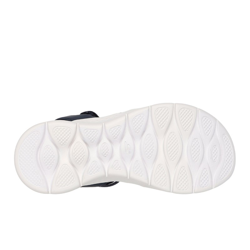 Sandalias Planas Mujer Skechers 141473 Marino
