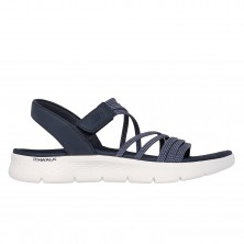 Sandalias Planas Mujer Skechers 141473 Marino