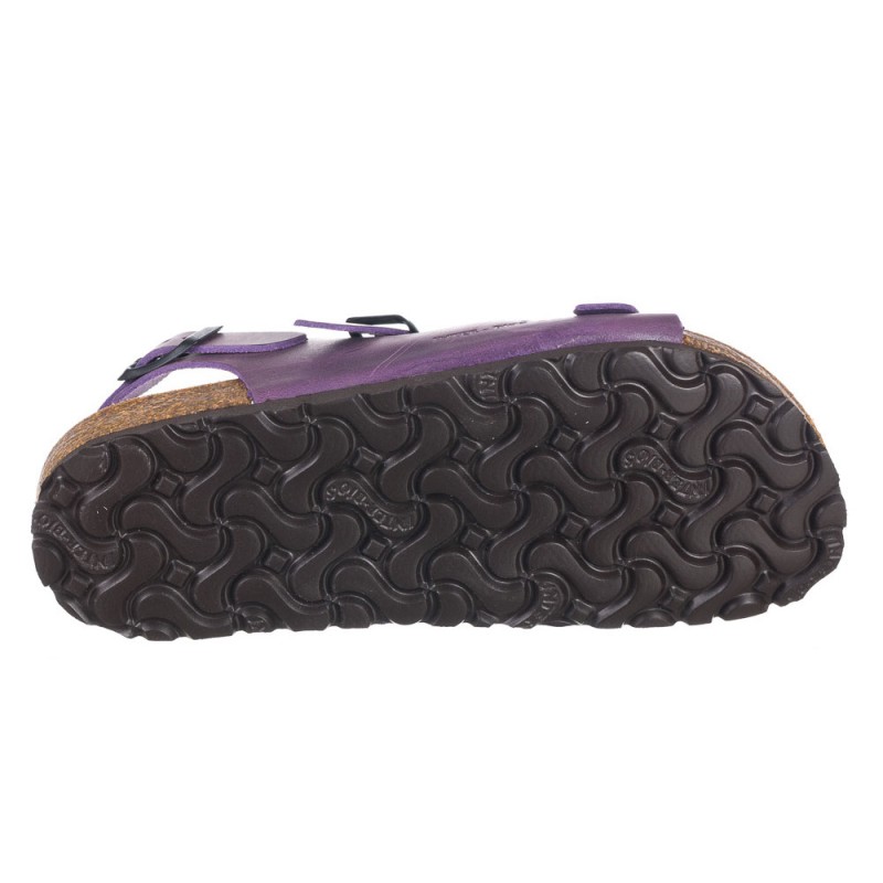 Sandalias Planas Mujer Inter-bios 7112 Morado