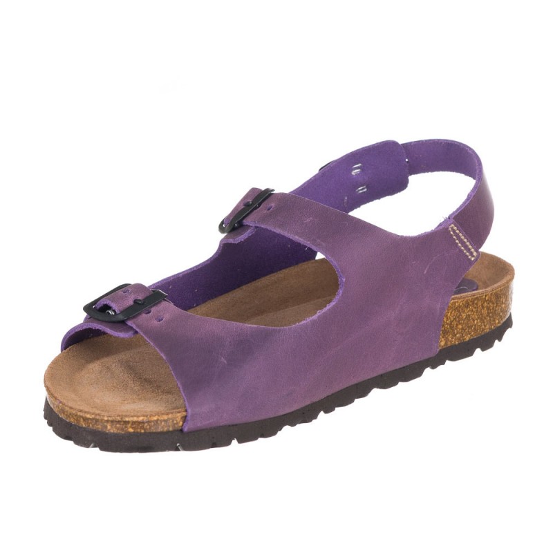 Sandalias Planas Mujer Inter-bios 7112 Morado