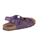 Sandalias Planas Mujer Inter-bios 7112 Morado
