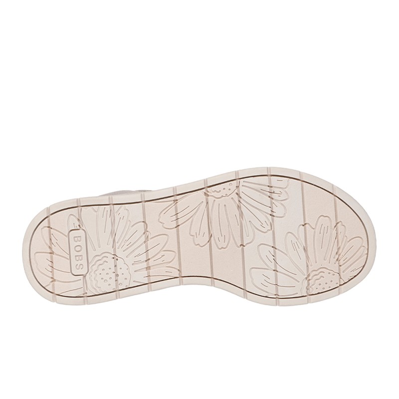Sandalias Planas Mujer Skechers 114413 Taupe