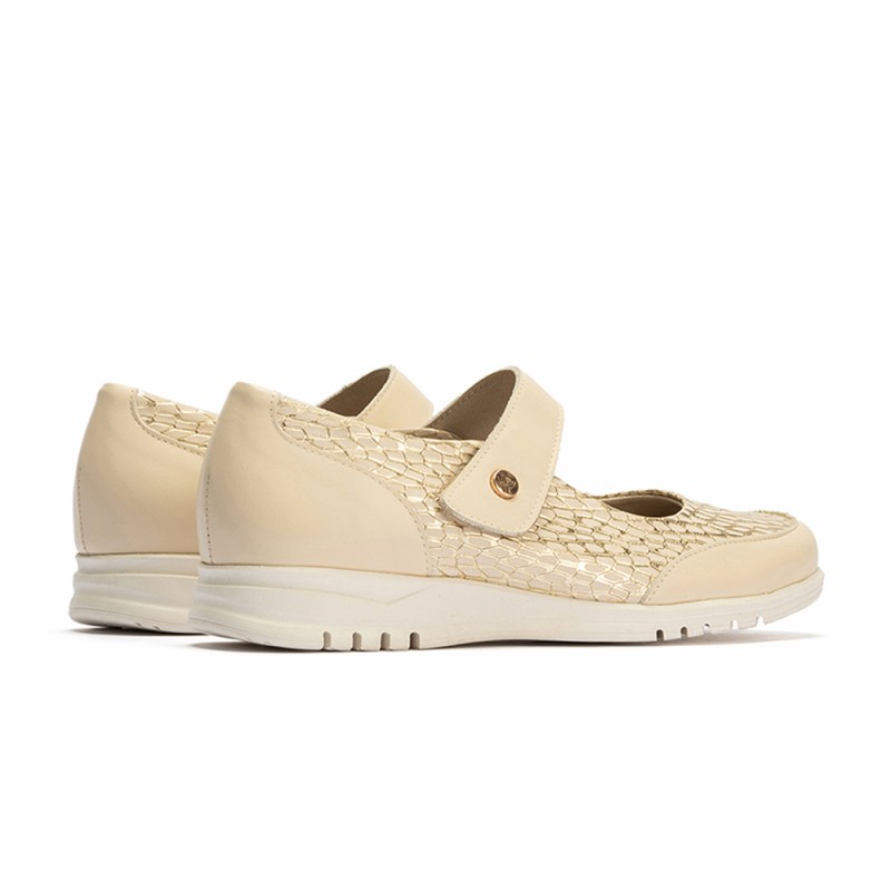 Zapatos de Sport Mujer Pitillos 20101 Beig