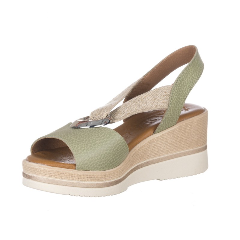 Cuñas Mujer Zapp 1612 Verde