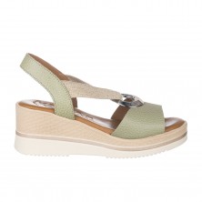 Cuñas Mujer Zapp 1612 Verde
