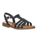 Sandalias Planas Mujer Zapp 4458 Oro