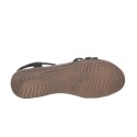 Sandalias Planas Mujer Zapp 26676 Negro