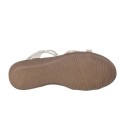 Sandalias Planas Mujer Zapp 28685 Oro