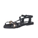 Sandalias Planas Mujer Oh My Sandals 5556 Negro
