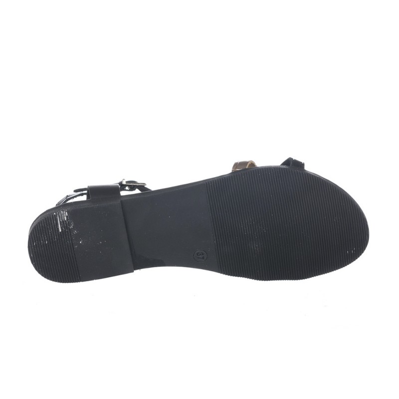 Sandalias Planas Mujer Oh My Sandals 5556 Negro