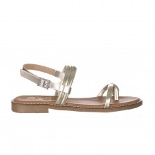 Sandalias Planas Mujer Oh My Sandals 5575 Oro