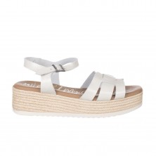 Sandalias Planas Mujer Oh My Sandals 5702 Hielo