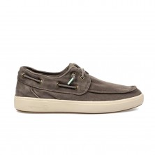 Zapatillas Lona Hombre Natural World 8413e Negro