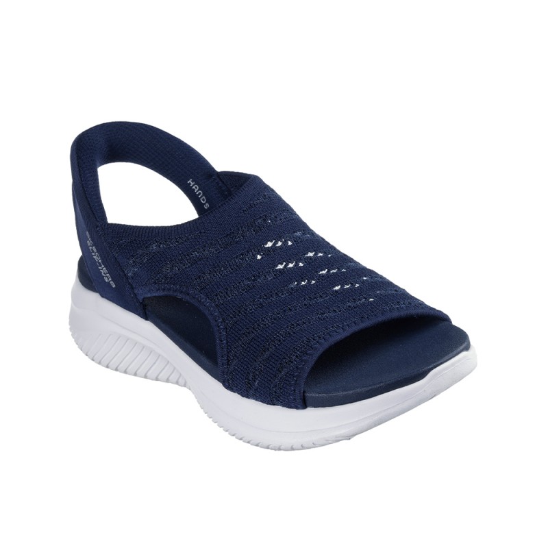 Sandalias Planas Mujer Skechers 119805 Marino