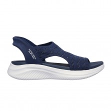 Sandalias Planas Mujer Skechers 119805 Marino