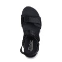 Sandalias Planas Mujer Skechers 119465 Negro