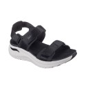 Sandalias Planas Mujer Skechers 119465 Negro