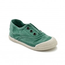 Baskets En Toile Barefoot Fille Natural World 4520E Vert