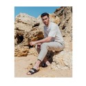 Sandalias Planas Mujer Inter-bios 7206 Marron