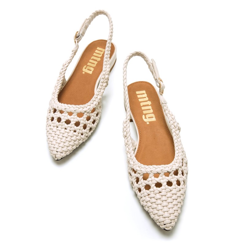 Zapatos Vestir de Mujer MTNG NILS Beige 60607