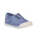 Zapatillas Lona Ba Niña Natural World 4520e Celeste