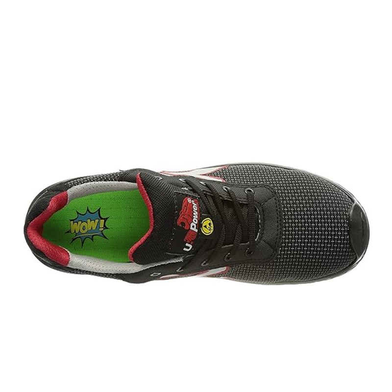 Zapatos de Segurid Hombre U-power Lisbona Negro