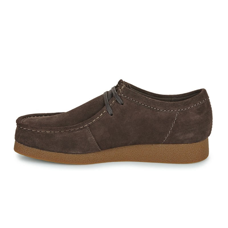 Zapatos de Sport Hombre Clarks Wallabee Evo Marron