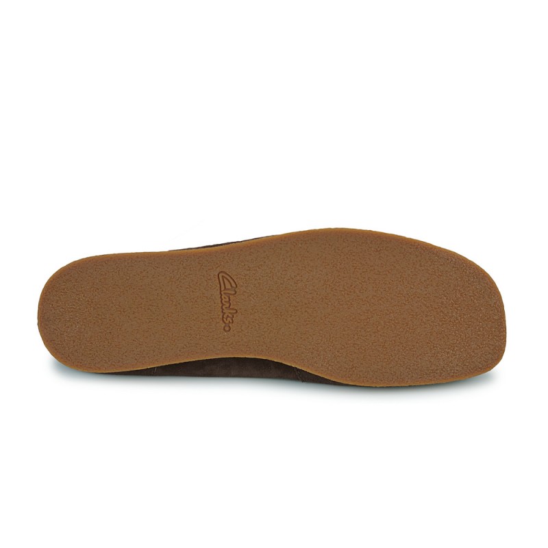 Zapatos de Sport Hombre Clarks Wallabee Evo Marron