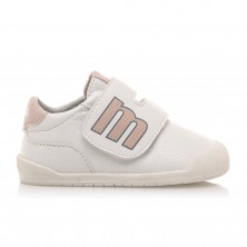 Barefoot Niña Mustang 48909 Blanco-rosa